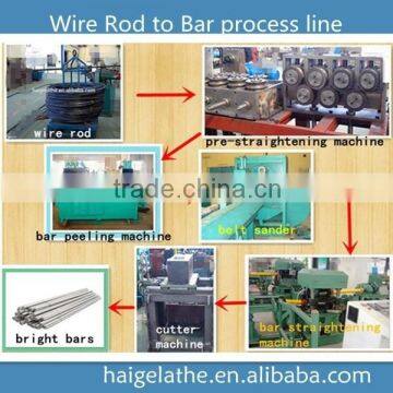 wire rod to bar integrated production line