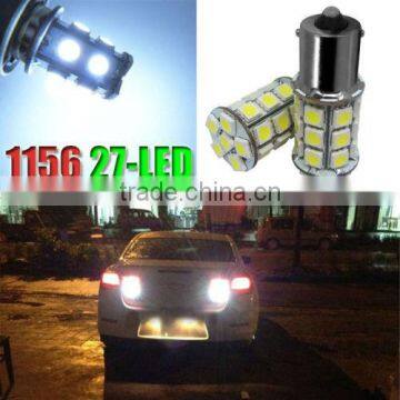 2X 1156 BA15S LED 27-SMD Light bulbs Tail Backup RV Camper 1141 1003 5007 KN-H