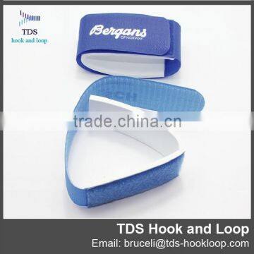 printed logo customized hook and loop ski strap