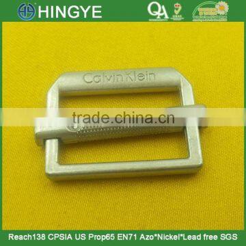 25mm inner New arrive Metal Logo Adjustable slider buckles For handbag -- MD4570