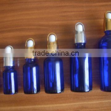 100ml cobalt blue glass dropper bottles for essential oil