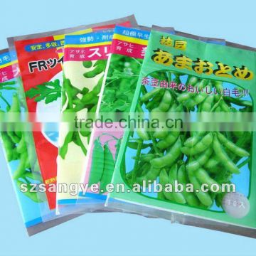 Moisture Proof Hot Sealed Bean Seeds Packing Paper Bags