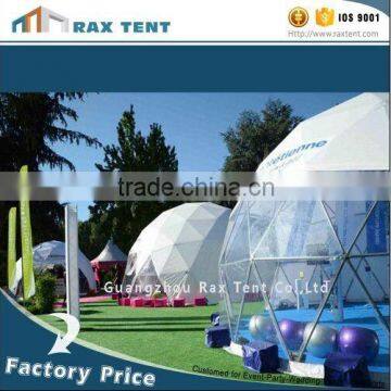 Geodesic Dome Tent Event Dome Tent White PVC Cover White Dome Mode Tent for Sale photo-5