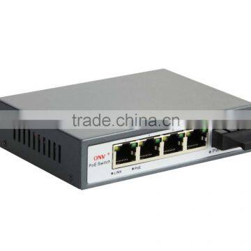4 Port Network Switch Ethernet Poe Switch photo-2