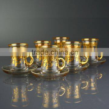 12 Pcs Glass Tea Set