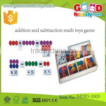 Preschool Small Wooden Toys Award winning Educational Math Toys and Learning Games for Kids MDD-1005