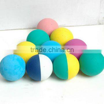 colorful smile rubber foam ball,solid rubber balls