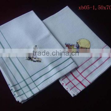 high quality waffle weave cotton tea towel