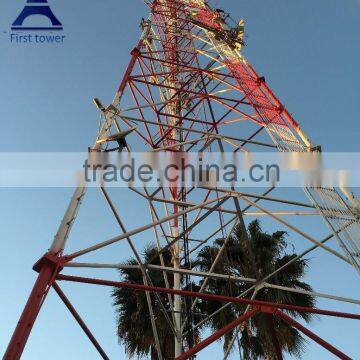Galvanized Self Supporting Telecommunication Steel Towers photo-6