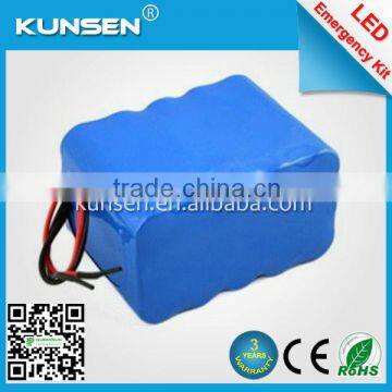 12V A1200mAh Ni-CD rechargeable battery pack for emergency kit