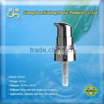 plastic cosmetic cream lotion pump 20mm