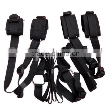 Adult Sex Toy Under Bed Restraint System Set Cuffs Straps Bondage Fetish Kinky HK113