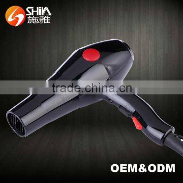 2000w 2 speed setting negative ionic 360 power cord hair dryer professional blow dryer for wholesales SY-6880A