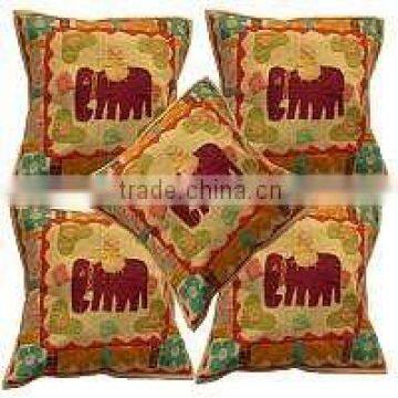 Tribal Applique Patchwork Mixed assorted cushion covers Lots pack directly from manufacturer in India.