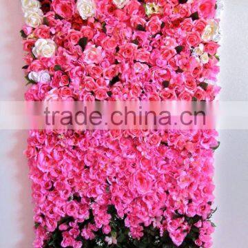 3ft x 6ft Finished Ombre Rose Flower Wall for Wedding