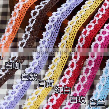 HOT ! Newest Fashion 2.5cm Cotton Lace Trim for Wholesale photo-3