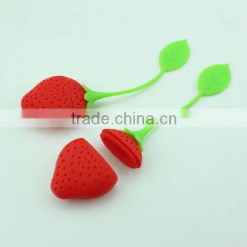 Strawberry Design Silicone Tea Infuser Strainer photo-4
