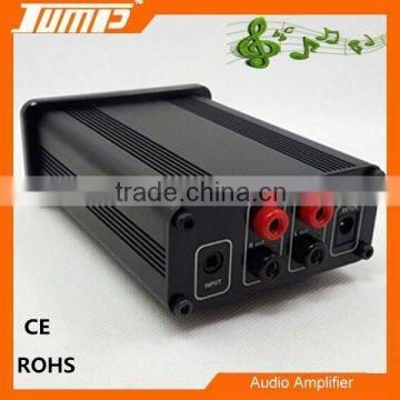 2015 High quality aluminum enclosure home use mini audio digital amplifier 20W+20W