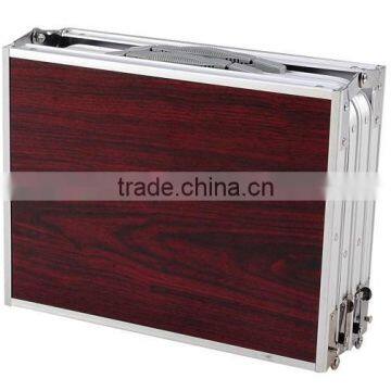 Small camping portable aluminum foldable snack table