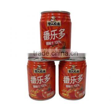 240ml empty metal tin can for beverage/drinks/juice