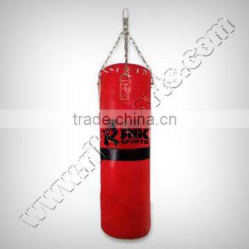 Punching bag Made of Split leather outer shell with heavy cotton lining