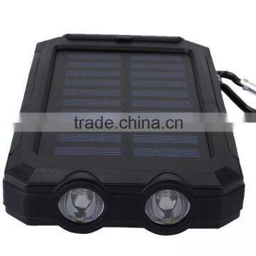 Best Selling Products 8000mah Waterproof Power Bank Portable Cell Phone Solar Charger photo-2