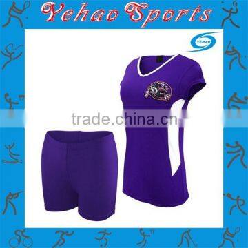 wholesale sublimated volleyball uniform for lady