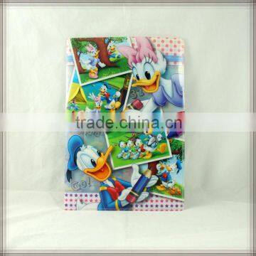 the catoon lovely cute color PP plastic transparent folder