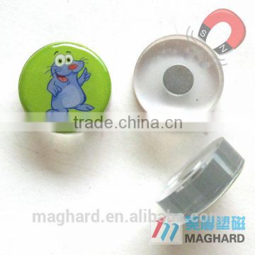 China supplier wholesale customized plastic magnet with ferrite