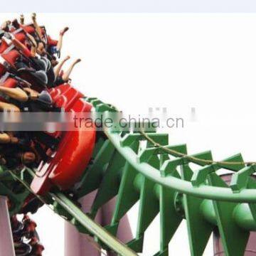 hot sale outdoor amusement park ride entertainment equipment hanging roller coaster