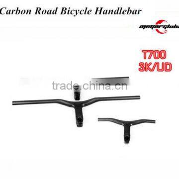 2016 NEW strongest 100% carbon bikes handlebar with Japan imported 3k UD carbon super quality road bike