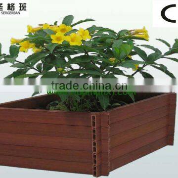 outdoor wpc flower pot