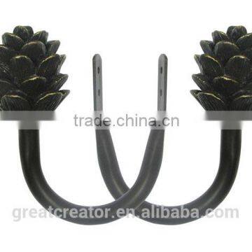 Decorative Designer Drapery Holdbacks Drapery Hardware Supply - Great Creator Home Decoration Co., Ltd. photo-6