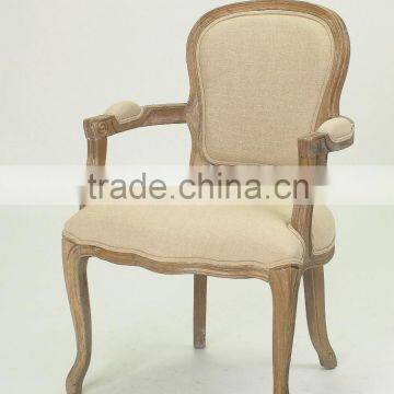 home furniture general use fabric chair/ dining room wooden armchair(CH-901-OAK)