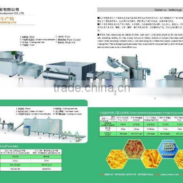 High Yield Potato Chips Machine/Pellets Chips/Snacks Machine