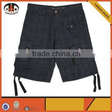 New Casual Cotton Booty Shorts with Suspenders Men with Bottom Tie