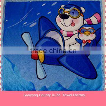 cheap printed microfiber towel 30x30