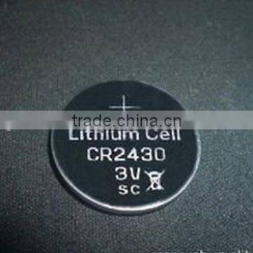 3V CR2430 lithium button cell /3.7v li-ion button cell battery /lir2450 3.6v lithium ion button cell battery