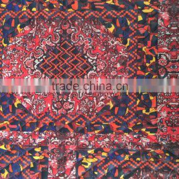 100% polyester quilting fabric, printed design fabric for down coat,jacket and garment