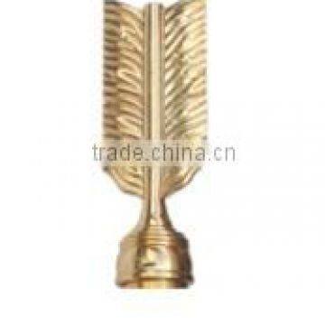 fashion metal curtain finials offer you choice