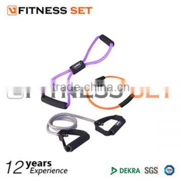 soft elastic training toning chest expander