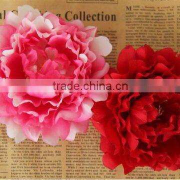 High Quality Artificial Flower Wedding Decorative Flowers Peony Silk Flower Single Artificial Peony