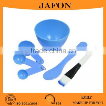 Lady 4 in 1 DIY Sky Blue Facial Mask Mixing Stick Bowl Brush Set