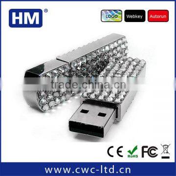 Wholesale fashion jewelry USB flash drive in 2GB4GB8GB16GB choice custom solution package/LOGO