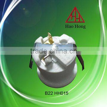 HAOHONG B22 HH015 ceramic lamp socket / b22 lamp socket / oven lamp socket