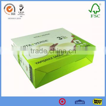 Fashion OEM design full manufacturers paper small color printing high quality folding corrugated boxes decorative