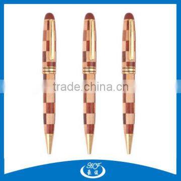 Eco-friendly Nature Color Design Gift Pen Wooden ball pens