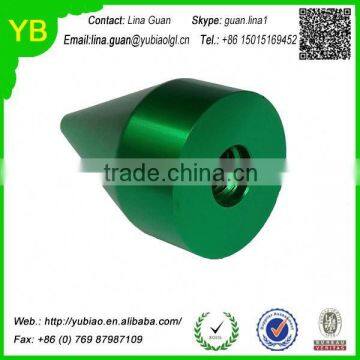 Custom 6061 aluminum anodized lathe parts from china supplier ISO9001 Passed