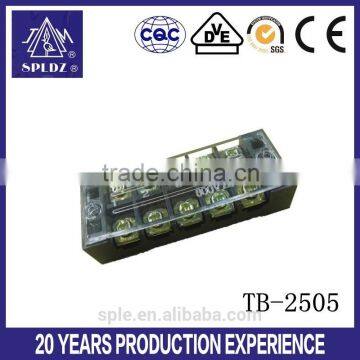 25A 5 pin copper terminal connector TB-2505