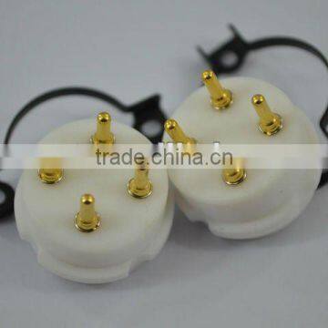 Audio tube socket 4 pin Teflon tube socket for 300B 2A3 101